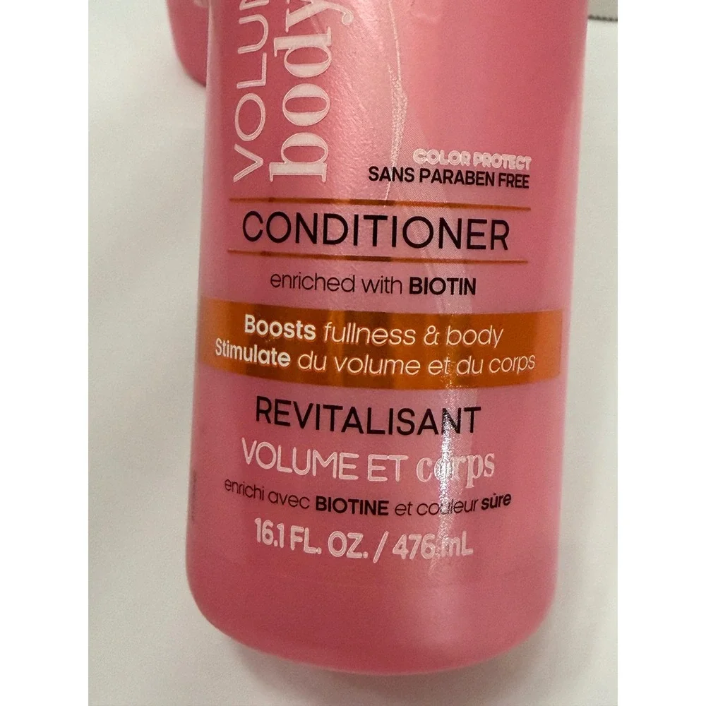 Salon Selectives Volume Body Conditioner Biotin Sulfate Free 16.1oz 2 Pack